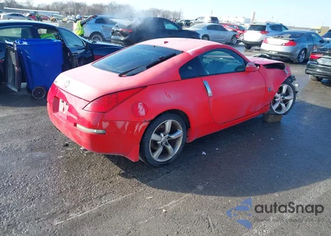 2008 Nissan 350Z Touring z USA, uszkodzony, nr VIN JN1BZ34D18M704518